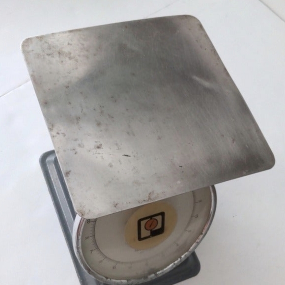 Pelouze Scale Co Tabletop Scale Model 8T10 0 to 10 kg x 25 grams Vintage - Picture 8 of 9